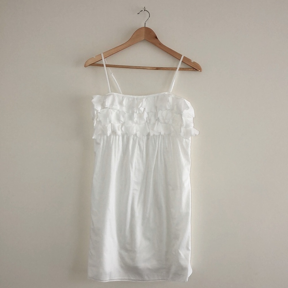 J. Crew cotton white dress